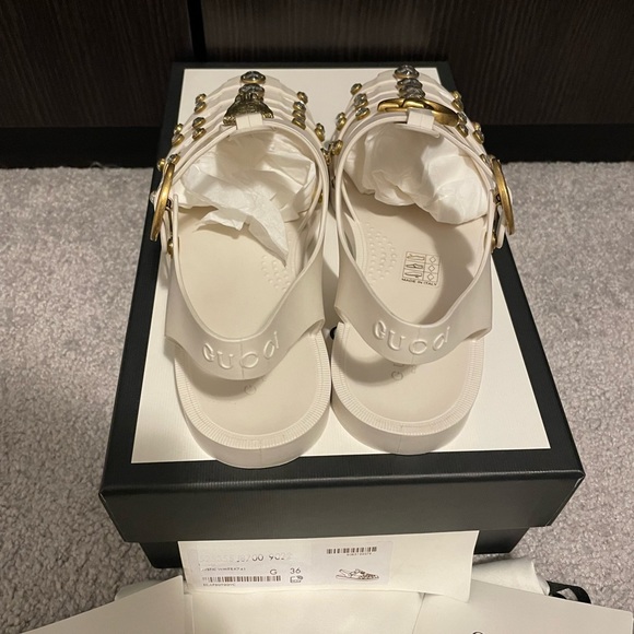 Gucci Jelly Cage Sandals- 36 -Retail $800 - Picture 4 of 9